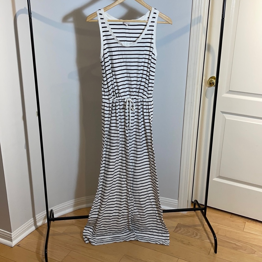 GAP Striped Maxi Dress